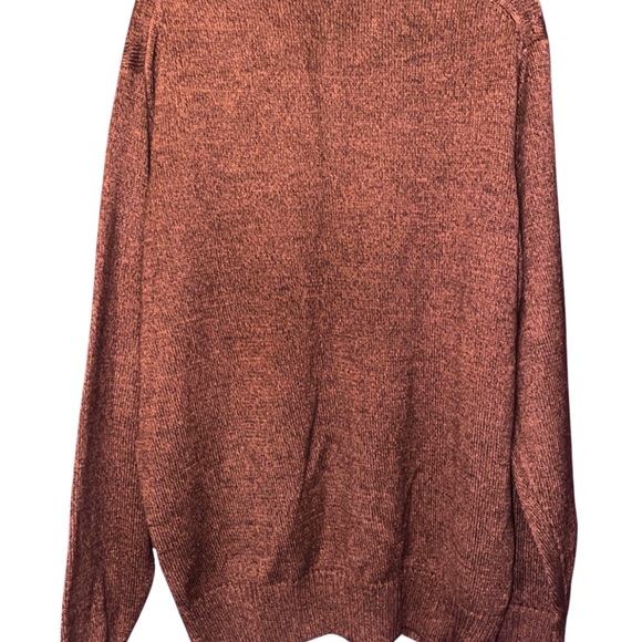 Geoffrey Beene unisex XL/XG 100% Cotton pullover brown knit sweater - Picture 2 of 6